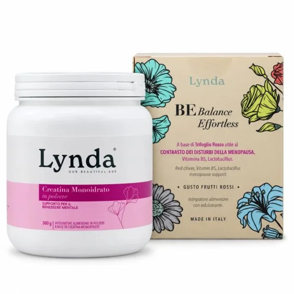 Bundle Back to Balance Lynda: Creatina Monoidrato 300 g e Be Balance Effortless